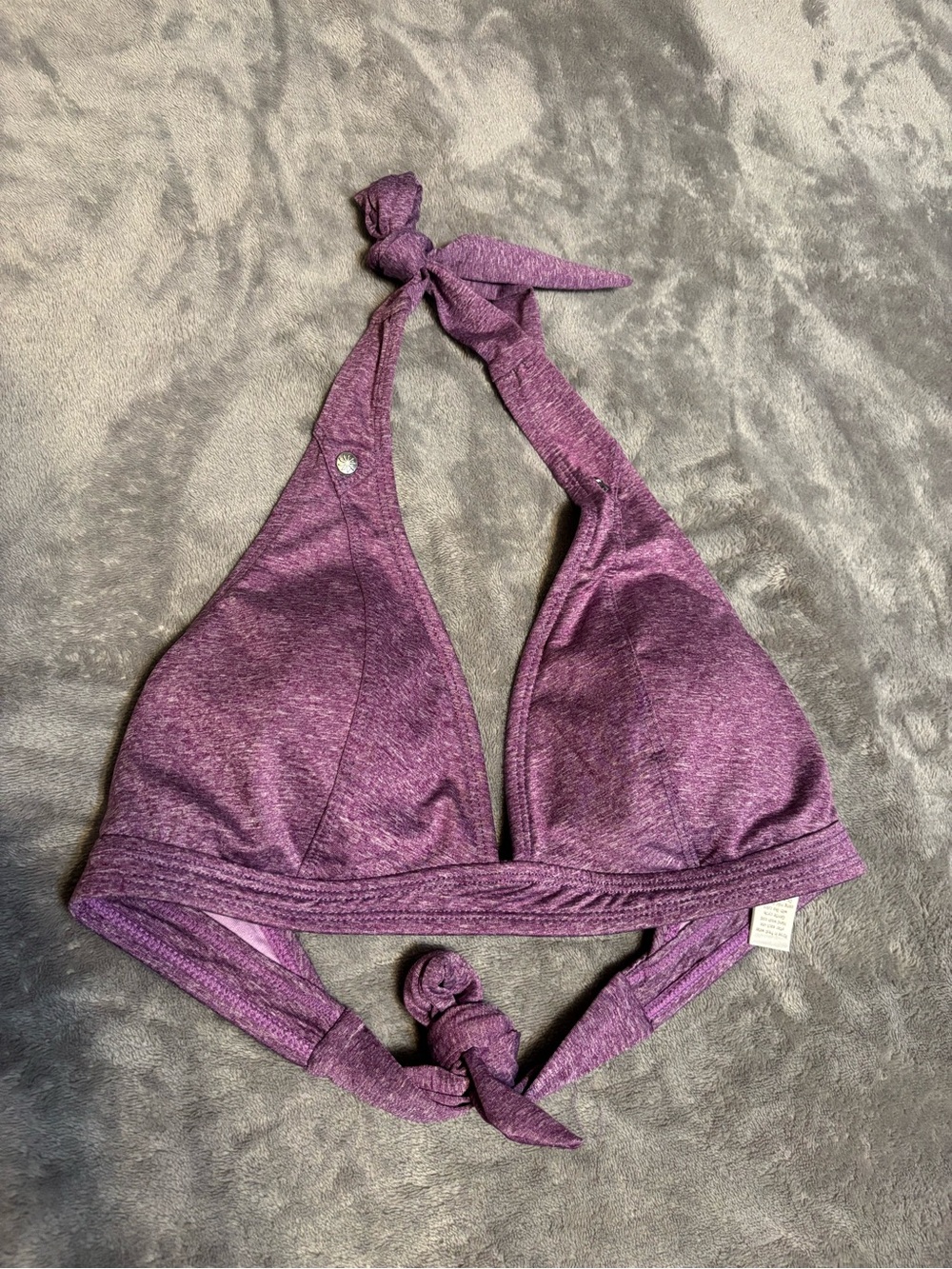 Athleta Purple Bikini Top